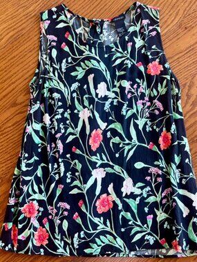 Paraphrase  Sleeveless Top Size Small